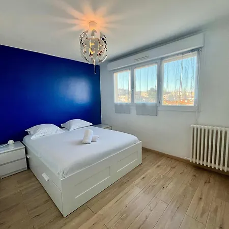 Lejlighed Ariane - 4-6p - Near Spacial Center & Metro *